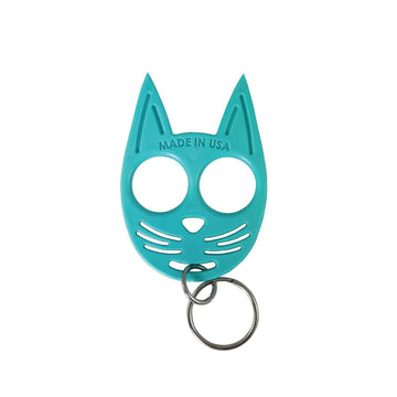 Teal My Kitty Self-Defense Keychain